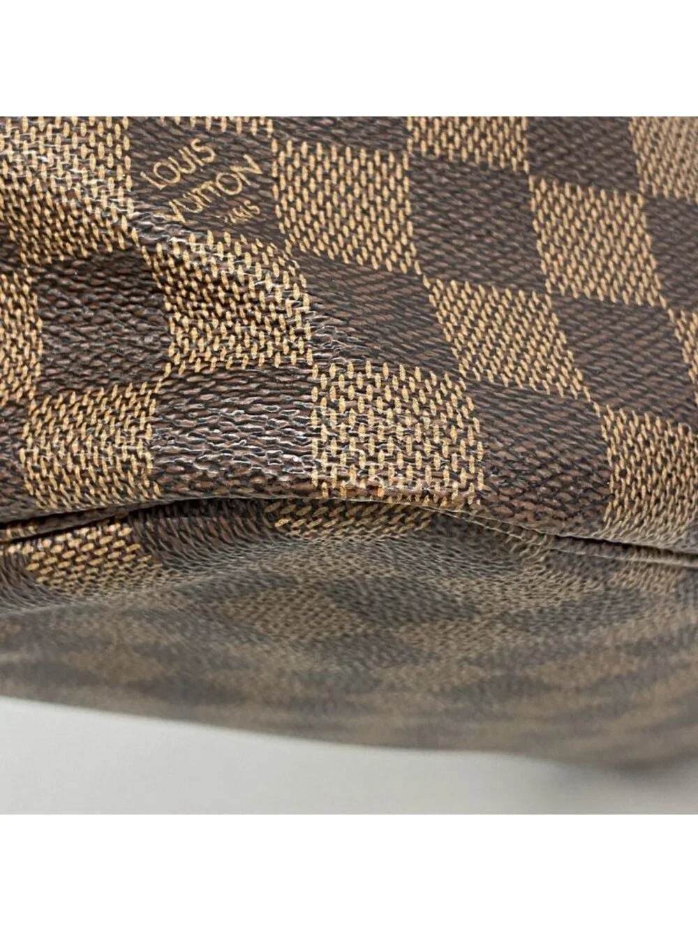 Louis Vuitton Tote Bag Damier Neverfull MM Ebene Rose Ballerine